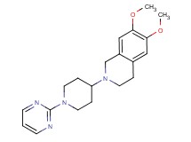 6,7-dimethoxy-2-(1-pyrimidin-2-ylpiperidin-4-yl)-1,2,3,4-tetrahydroisoquinoline