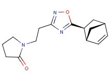 1-(2-{5-[(1R*,2R*,4R*)-bicyclo[2.2.1]hept-5-en-2-yl]-1,2,4-oxadiazol-3-yl}ethyl)-2-pyrrolidinone