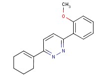 3-cyclohex-1-en-1-yl-6-(2-methoxyphenyl)pyridazine