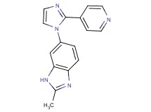 2-methyl-6-(2-pyridin-4-yl-1H-imidazol-1-yl)-1H-benzimidazole