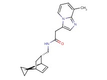 2-(8-methylimidazo[1,2-a]pyridin-3-yl)-N-[(1R*,2S*,4S*)-spiro[bicyclo[2.2.1]heptane-7,1'-cyclopropane]-5-en-2-ylmethyl]acetamide