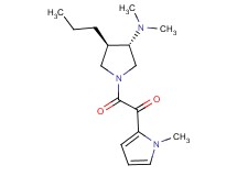 2-[(3S*,4R*)-3-(dimethylamino)-4-propylpyrrolidin-1-yl]-1-(1-methyl-1H-pyrrol-2-yl)-2-oxoethanone