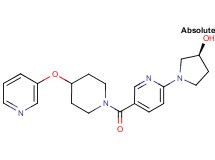 (3S)-1-(5-{[4-(pyridin-3-yloxy)piperidin-1-yl]carbonyl}pyridin-2-yl)pyrrolidin-3-ol