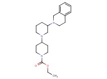 ethyl 3-(3,4-dihydro-2(1H)-isoquinolinyl)-1,4'-bipiperidine-1'-carboxylate