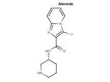 3-fluoro-N-[(3R)-3-piperidinyl]imidazo[1,2-a]pyridine-2-carboxamide hydrochloride