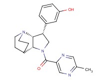 3-{(3R*,3aR*,7aR*)-1-[(5-methylpyrazin-2-yl)carbonyl]octahydro-4,7-ethanopyrrolo[3,2-b]pyridin-3-yl}phenol