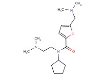 N-cyclopentyl-N-[2-(dimethylamino)ethyl]-5-[(dimethylamino)methyl]-2-furamide