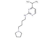 4-isopropyl-N-(4-pyrrolidin-1-ylbutyl)pyrimidin-2-amine