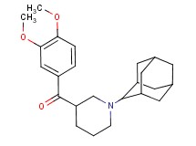 [1-(2-adamantyl)-3-piperidinyl](3,4-dimethoxyphenyl)methanone