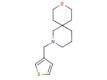 2-(3-thienylmethyl)-9-oxa-2-azaspiro[5.5]undecane