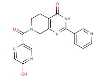 7-[(5-hydroxypyrazin-2-yl)carbonyl]-2-pyridin-3-yl-5,6,7,8-tetrahydropyrido[3,4-d]pyrimidin-4(3H)-one