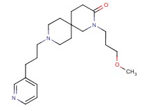 2-(3-methoxypropyl)-9-(3-pyridin-3-ylpropyl)-2,9-diazaspiro[5.5]undecan-3-one
