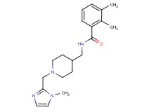 2,3-dimethyl-N-({1-[(1-methyl-1H-imidazol-2-yl)methyl]piperidin-4-yl}methyl)benzamide