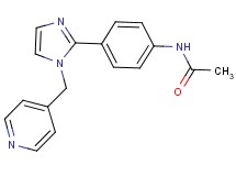 N-{4-[1-(pyridin-4-ylmethyl)-1H-imidazol-2-yl]phenyl}acetamide