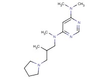 N,N,N'-trimethyl-N'-(2-methyl-3-pyrrolidin-1-ylpropyl)pyrimidine-4,6-diamine