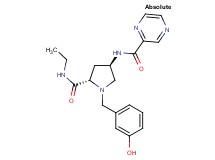 N-[(3R,5S)-5-[(ethylamino)carbonyl]-1-(3-hydroxybenzyl)pyrrolidin-3-yl]pyrazine-2-carboxamide