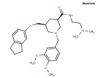 (3R,5S)-5-[(2,3-dihydro-1H-inden-5-yloxy)methyl]-1-(3,4-dimethoxybenzyl)-N-[2-(dimethylamino)ethyl]-3-piperidinecarboxamide