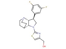 {2-[(3S*,3aR*,7aR*)-3-(3,5-difluorophenyl)hexahydro-4,7-ethanopyrrolo[3,2-b]pyridin-1(2H)-yl]-1,3-thiazol-4-yl}methanol