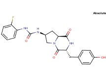N-(2-fluorophenyl)-N'-[(3R,7S,8aS)-3-(4-hydroxybenzyl)-1,4-dioxooctahydropyrrolo[1,2-a]pyrazin-7-yl]urea