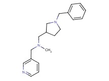 1-(1-benzylpyrrolidin-3-yl)-N-methyl-N-(pyridin-3-ylmethyl)methanamine