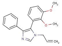 1-allyl-5-(2,3-dimethoxyphenyl)-4-phenyl-1H-imidazole