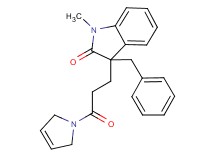 3-benzyl-3-[3-(2,5-dihydro-1H-pyrrol-1-yl)-3-oxopropyl]-1-methyl-1,3-dihydro-2H-indol-2-one