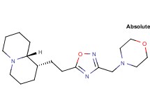 (1S,9aR)-1-{2-[3-(4-morpholinylmethyl)-1,2,4-oxadiazol-5-yl]ethyl}octahydro-2H-quinolizine