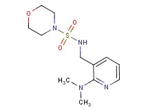 N-{[2-(dimethylamino)-3-pyridinyl]methyl}-4-morpholinesulfonamide