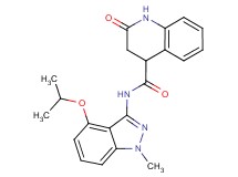 N-(4-isopropoxy-1-methyl-1H-indazol-3-yl)-2-oxo-1,2,3,4-tetrahydroquinoline-4-carboxamide