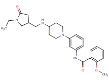 N-[3-(4-{[(1-ethyl-5-oxo-3-pyrrolidinyl)methyl]amino}-1-piperidinyl)phenyl]-2-methoxybenzamide
