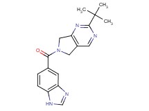 6-(1H-benzimidazol-5-ylcarbonyl)-2-tert-butyl-6,7-dihydro-5H-pyrrolo[3,4-d]pyrimidine