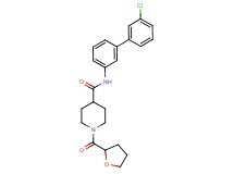 N-(3'-chloro-3-biphenylyl)-1-(tetrahydro-2-furanylcarbonyl)-4-piperidinecarboxamide