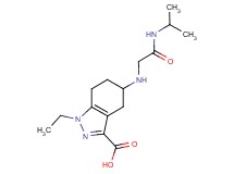 1-ethyl-5-{[2-(isopropylamino)-2-oxoethyl]amino}-4,5,6,7-tetrahydro-1H-indazole-3-carboxylic acid