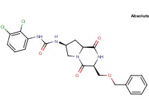N-{(3S,7S,8aS)-3-[(benzyloxy)methyl]-1,4-dioxooctahydropyrrolo[1,2-a]pyrazin-7-yl}-N'-(2,3-dichlorophenyl)urea
