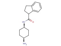 N-(cis-4-aminocyclohexyl)indane-1-carboxamide