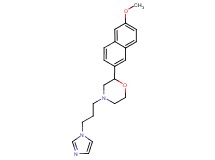 4-[3-(1H-imidazol-1-yl)propyl]-2-(6-methoxy-2-naphthyl)morpholine