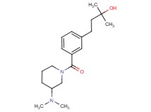 4-(3-{[3-(dimethylamino)-1-piperidinyl]carbonyl}phenyl)-2-methyl-2-butanol