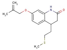 7-[(2-methylprop-2-en-1-yl)oxy]-4-[2-(methylthio)ethyl]-3,4-dihydroquinolin-2(1H)-one