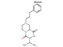(3R,9aR)-3-isopropyl-8-(3-phenylpropyl)tetrahydro-2H-pyrazino[1,2-a]pyrazine-1,4(3H,6H)-dione