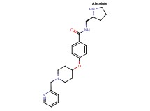 4-{[1-(2-pyridinylmethyl)-4-piperidinyl]oxy}-N-[(2S)-2-pyrrolidinylmethyl]benzamide dihydrochloride