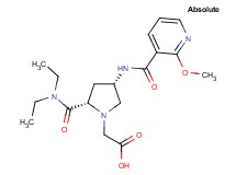 ((2S,4S)-2-[(diethylamino)carbonyl]-4-{[(2-methoxypyridin-3-yl)carbonyl]amino}pyrrolidin-1-yl)acetic acid