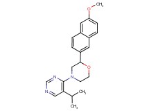 4-(5-isopropylpyrimidin-4-yl)-2-(6-methoxy-2-naphthyl)morpholine