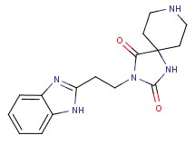 3-[2-(1H-benzimidazol-2-yl)ethyl]-1,3,8-triazaspiro[4.5]decane-2,4-dione