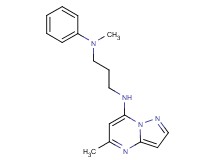 N-methyl-N'-(5-methylpyrazolo[1,5-a]pyrimidin-7-yl)-N-phenyl-1,3-propanediamine