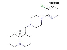 (1S,9aR)-1-{[4-(3-chloro-2-pyridinyl)-1-piperazinyl]methyl}octahydro-2H-quinolizine