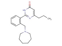 2-[2-(azepan-1-ylmethyl)phenyl]-6-propylpyrimidin-4(3H)-one