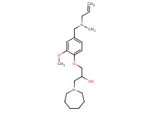 1-(4-{[allyl(methyl)amino]methyl}-2-methoxyphenoxy)-3-azepan-1-ylpropan-2-ol