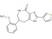 7-(2-methoxyphenyl)-2-(3-thienyl)-5,6,7,8-tetrahydroimidazo[4,5-c]azepin-4(1H)-one