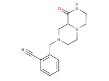 2-[(9-oxooctahydro-2H-pyrazino[1,2-a]pyrazin-2-yl)methyl]benzonitrile
