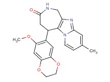 5-(7-methoxy-2,3-dihydro-1,4-benzodioxin-6-yl)-9-methyl-1,2,4,5-tetrahydro-3H-pyrido[1',2':1,2]imidazo[4,5-c]azepin-3-one